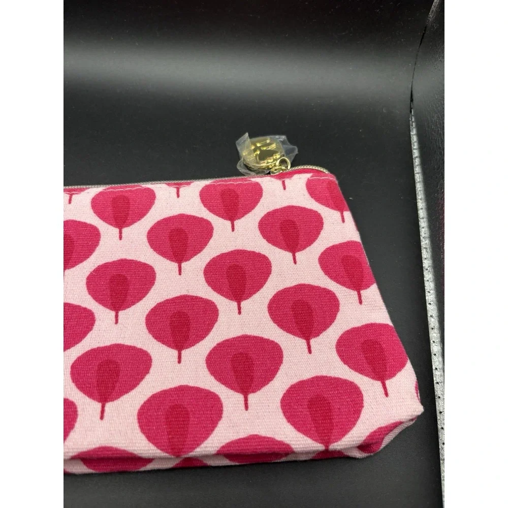 Estee Lauder Pink Floral Cosmetic Bag Pouch Beauty In Bloom Travel Makeup Unused